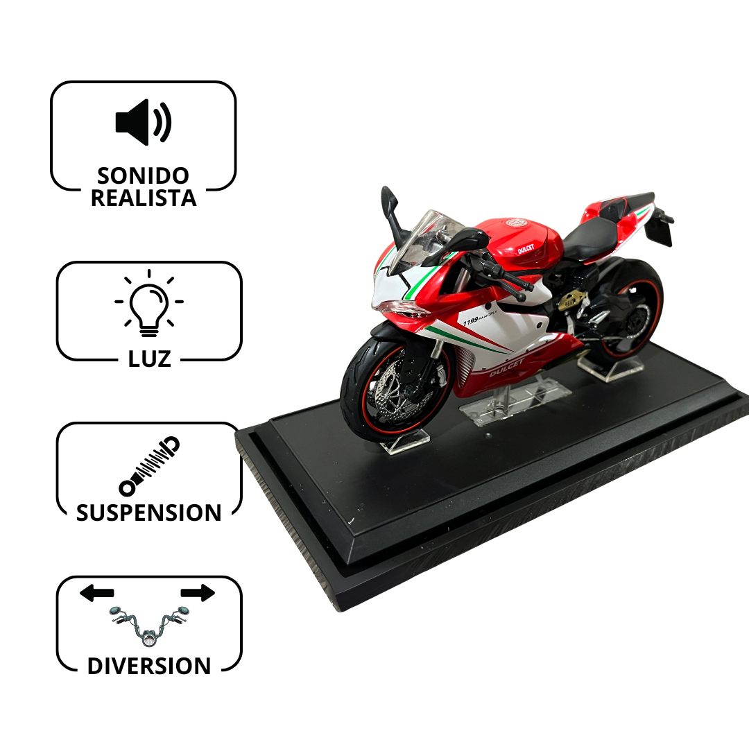 Moto Ducati 1199 Panigale Coleccion 1:12