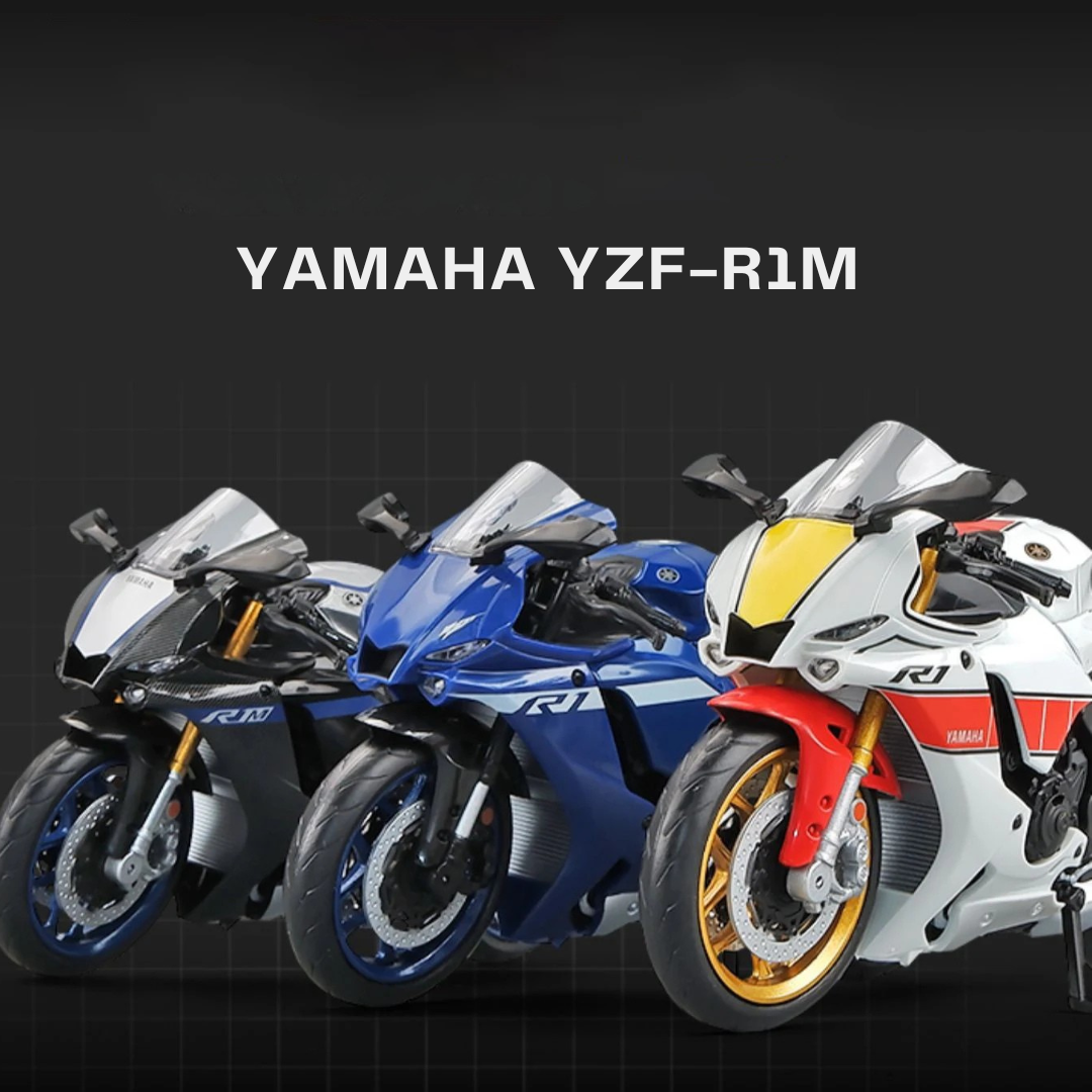 Moto Yamaha YZF-R1M Colección Escala 1/12