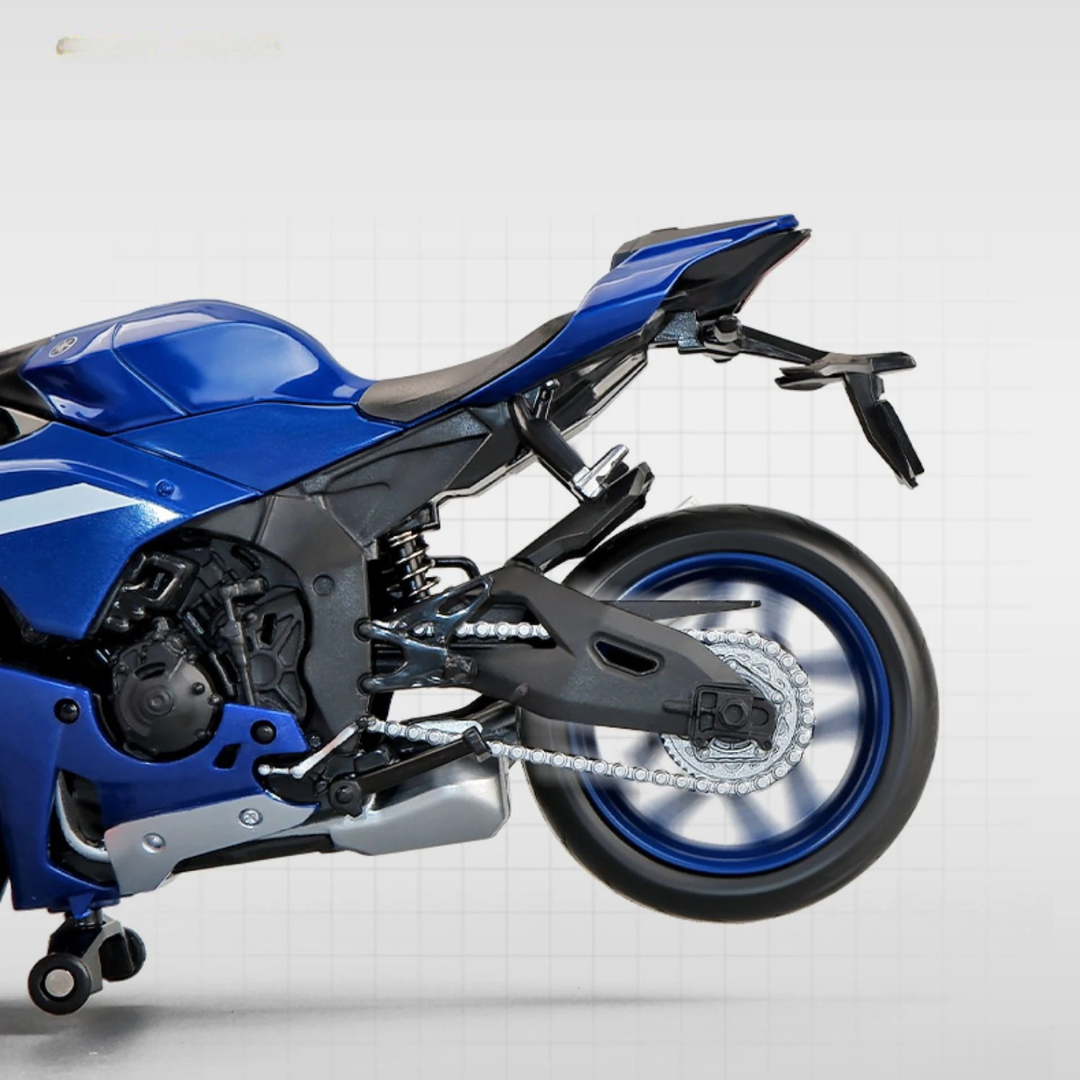 Moto Yamaha YZF-R1M Colección Escala 1/12