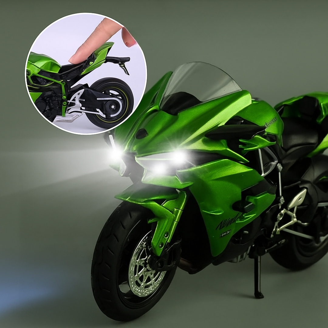 Moto Kawazaki NINJA H2R 1:12