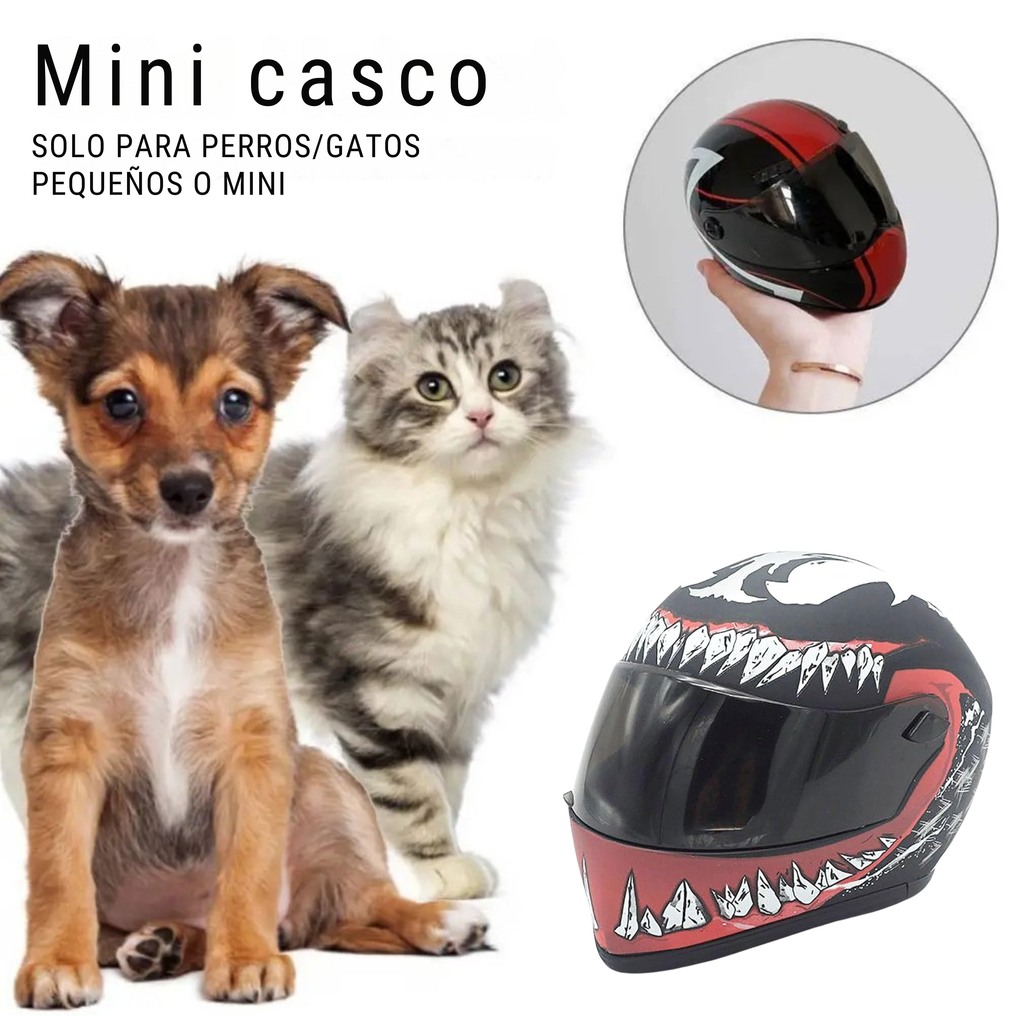 Mini Casco Venom