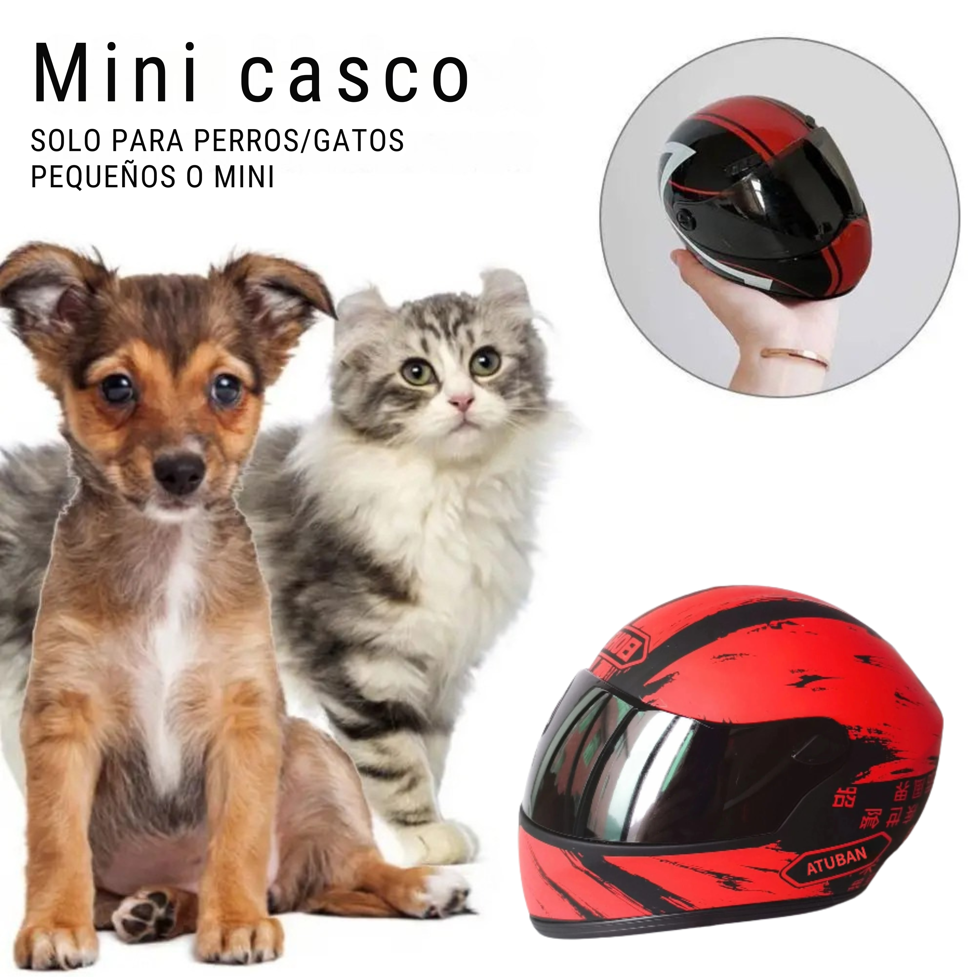 Mini Casco SHOEI Black Rune