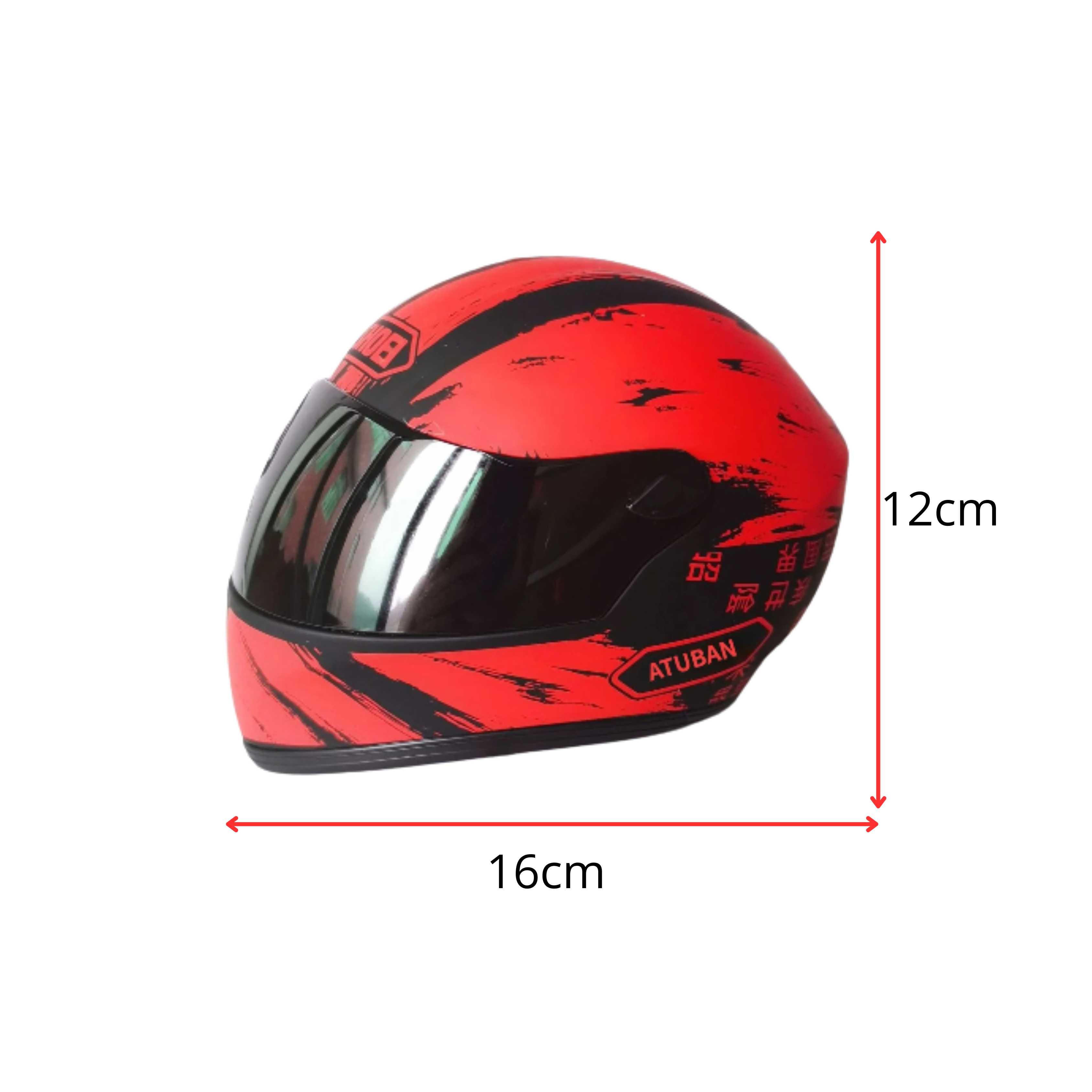 Mini Casco SHOEI Black Rune