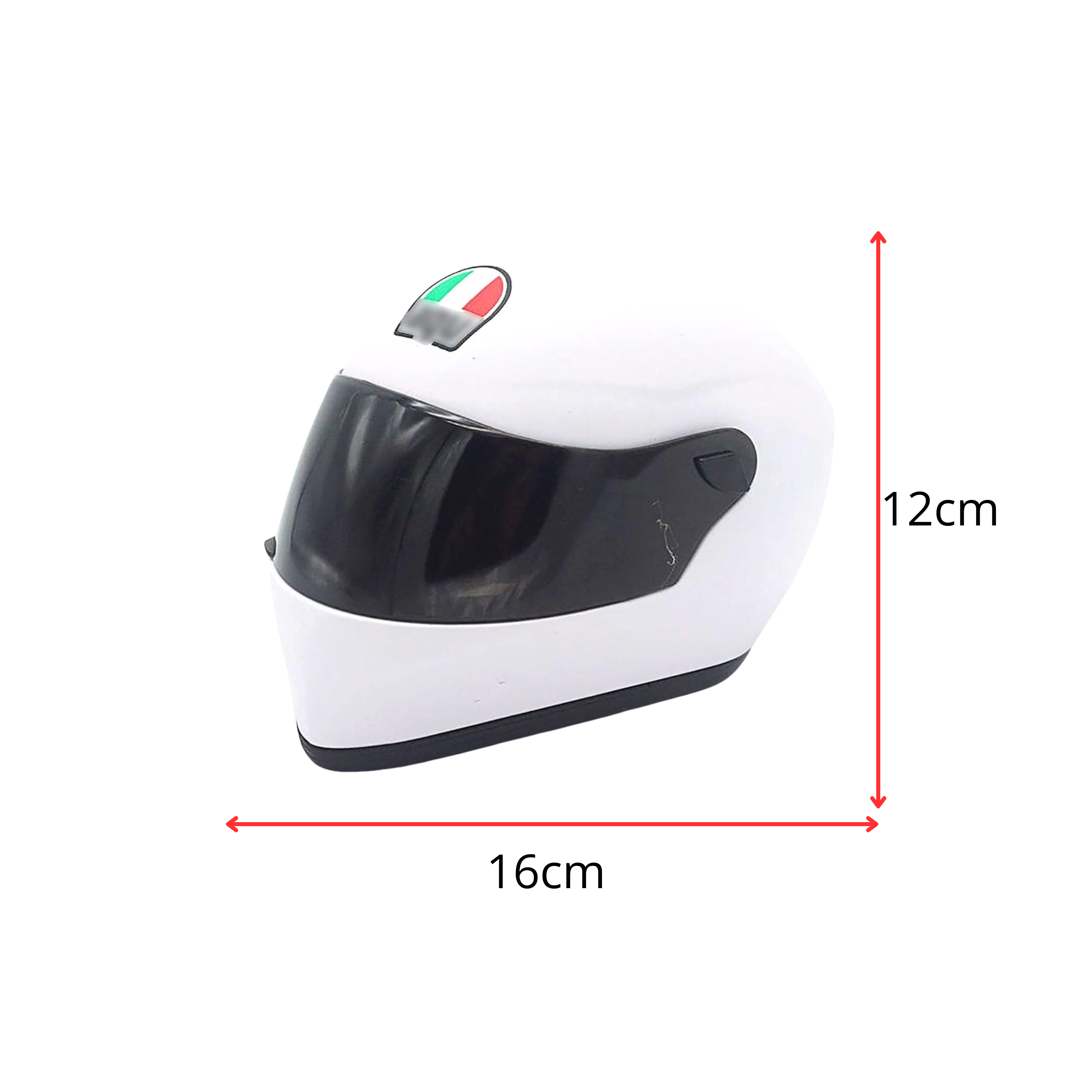 Mini Casco DIY all White