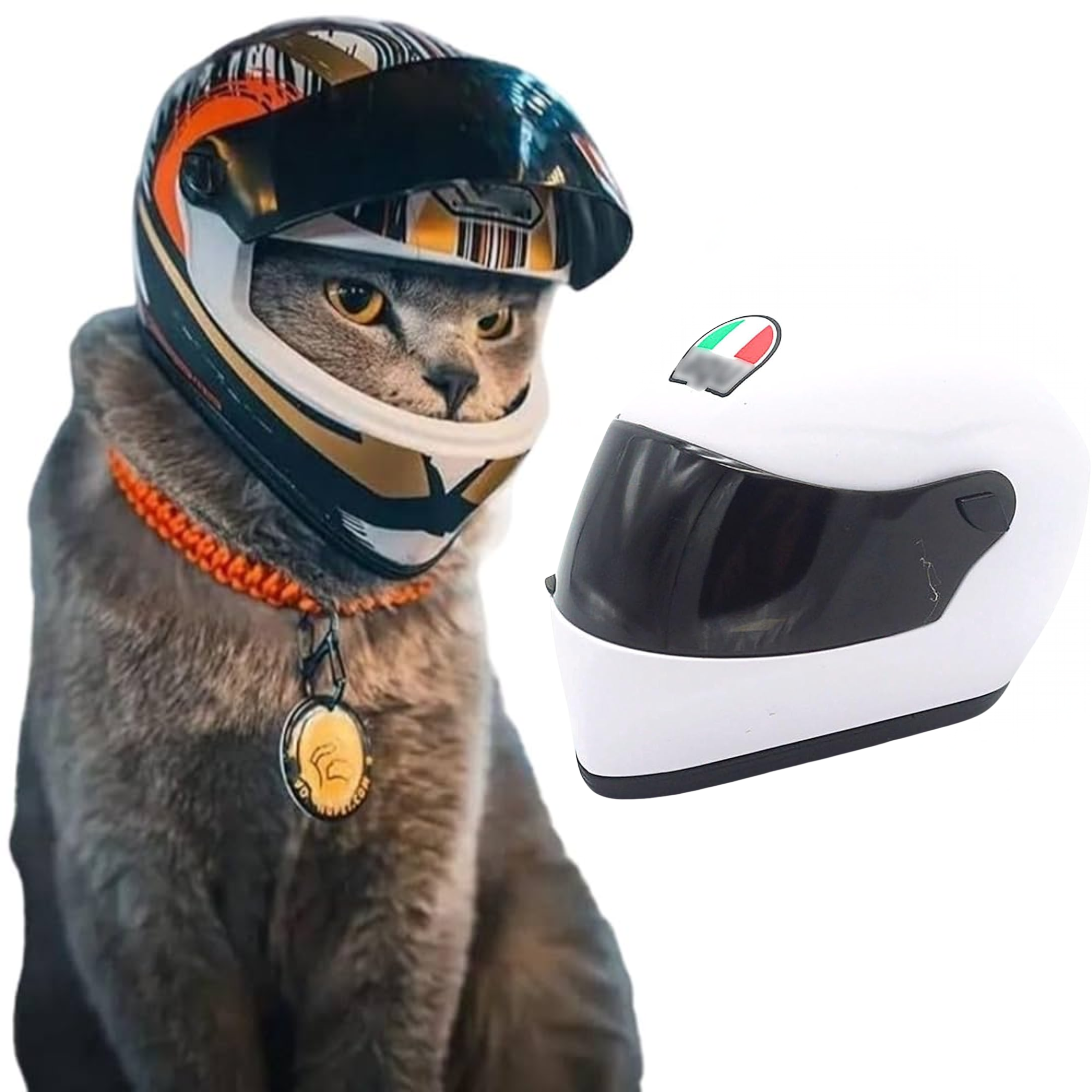 Mini Casco DIY all White