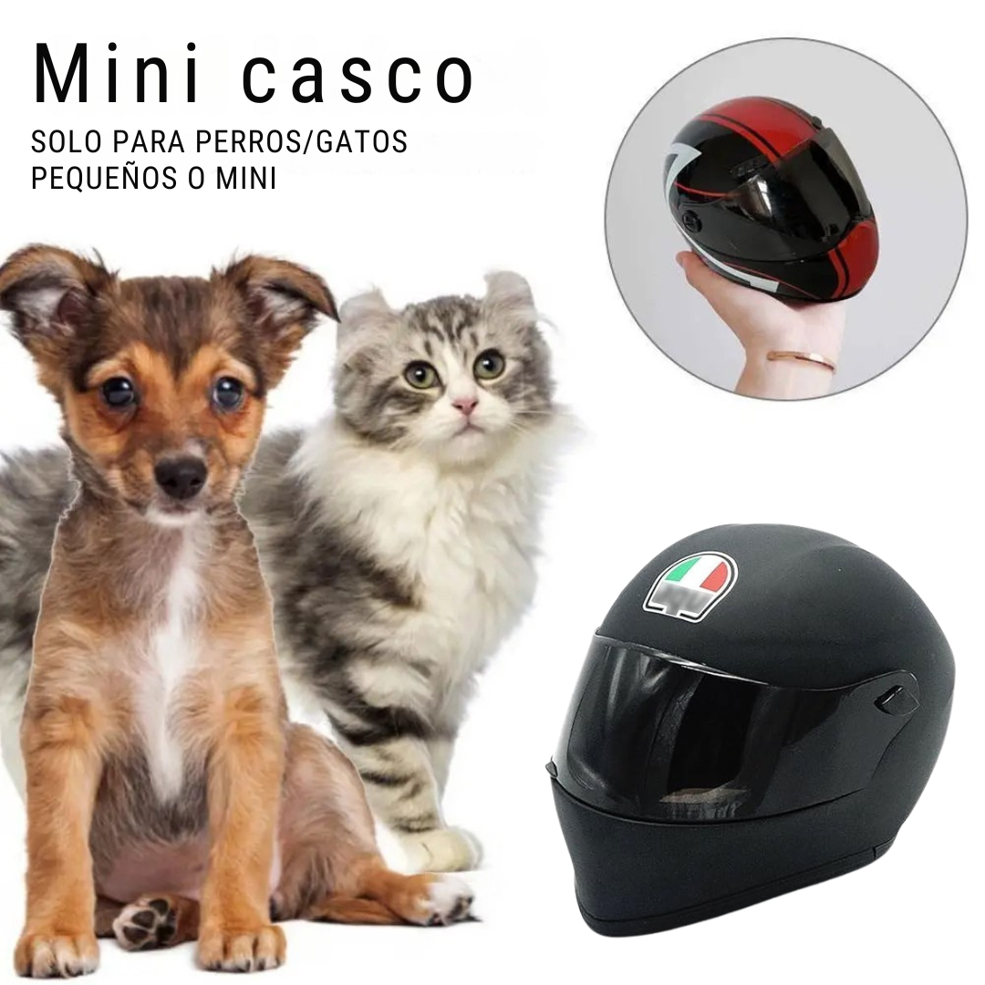 Mini Casco DIY Bright Black