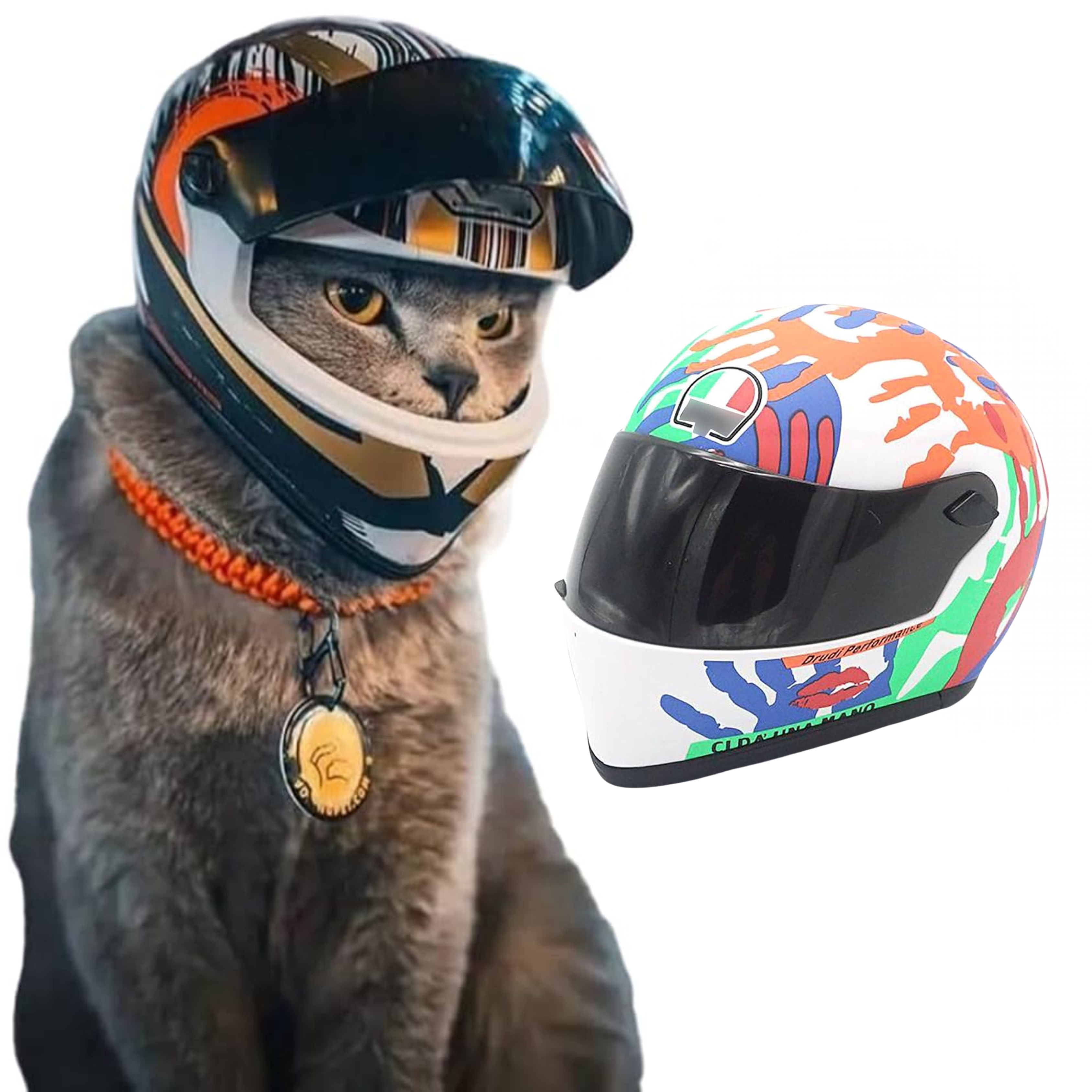 Mini Casco AGV Painted